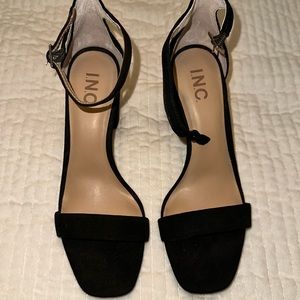 INC Black Heels